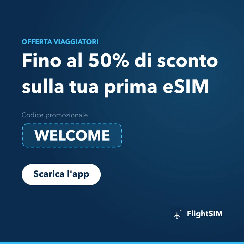 Codice promo FlightSIM — WELCOME, 15% di sconto