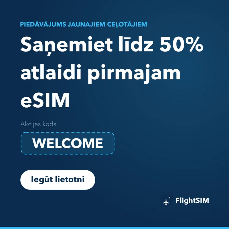 FlightSIM Akcijas Kods — WELCOME, 15% Atlaide