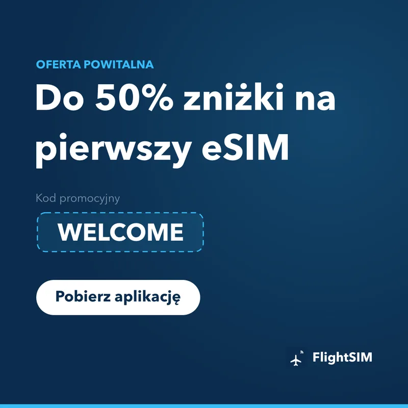 Kod promocyjny FlightSIM — WELCOME, 15% rabatu