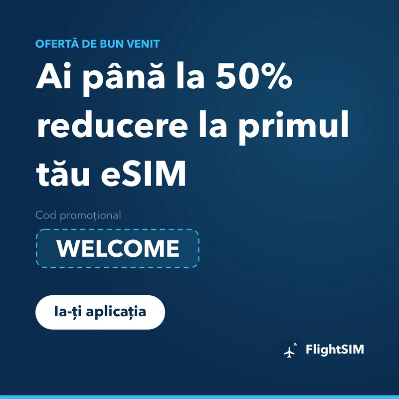 Cod FlightSIM WELCOME — 15% Reducere