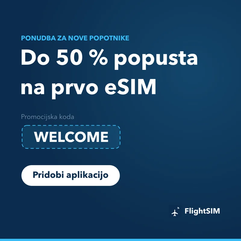 Promocijska Koda FlightSIM — WELCOME, 15% Popusta