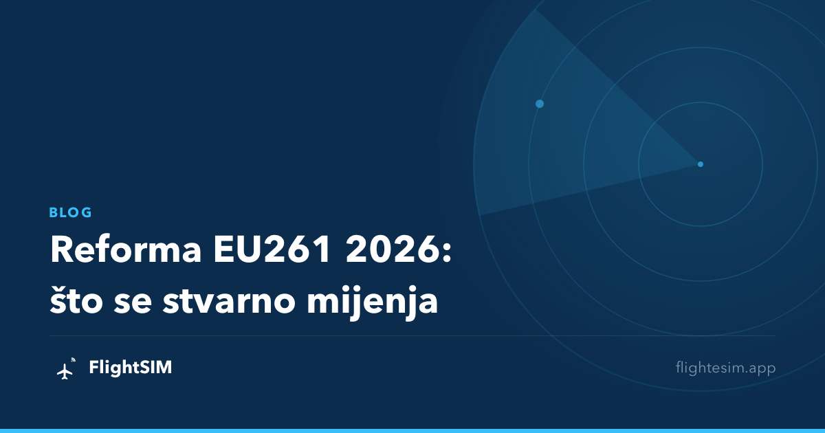 Reforma EU261 2026.: što vrijedi danas i gdje pratiti promjene