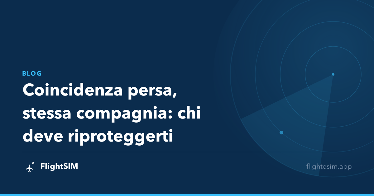 Coincidenza persa, stessa compagnia: chi deve riproteggerti