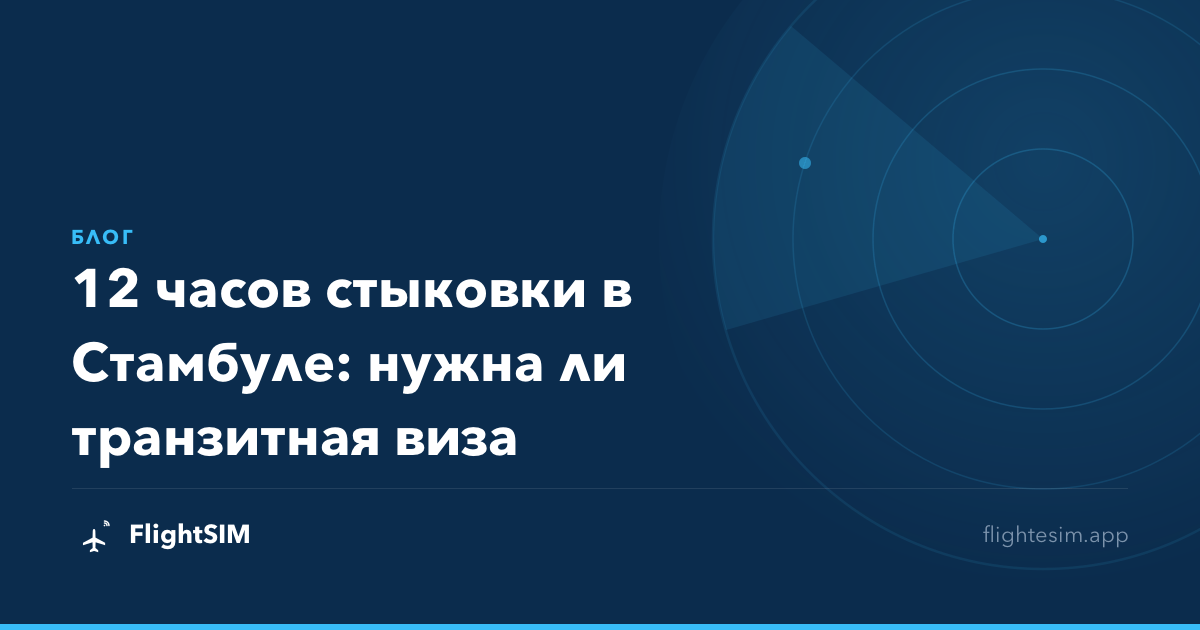 12 часов стыковки в Стамбуле: нужна ли транзитная виза