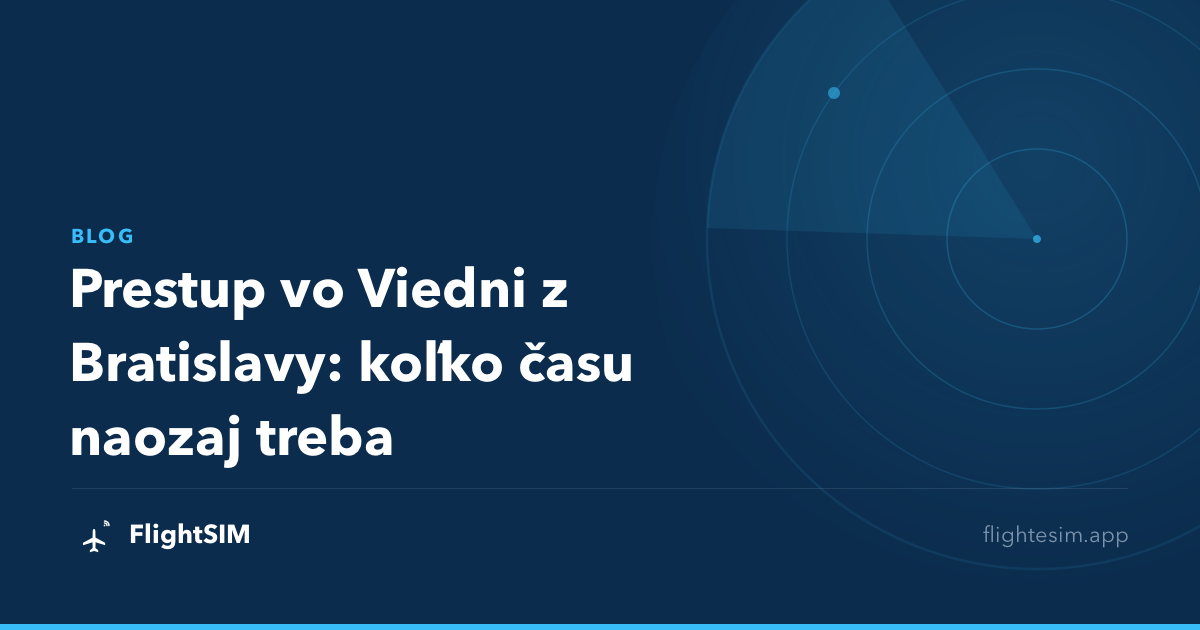 Prestup vo Viedni z Bratislavy: koľko času naozaj treba