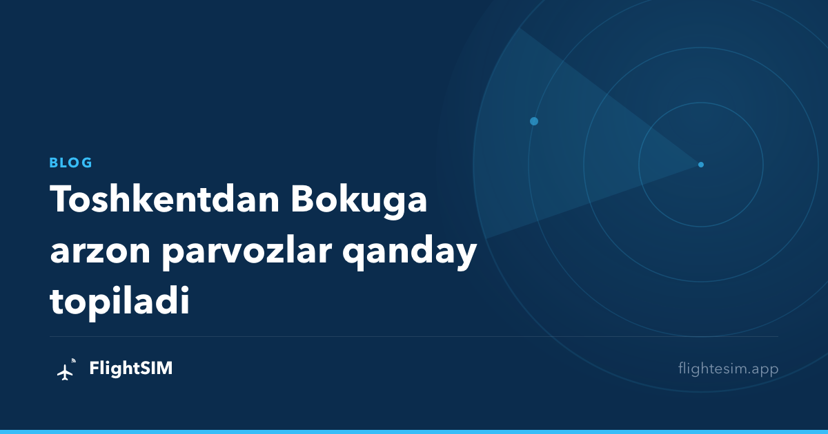 Toshkentdan Bokuga arzon parvozlar qanday topiladi